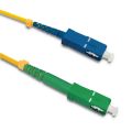 5 Meters SC-APC to SC-UPC Fiber Optic Cable, Single Mode Fiber Patch Cord. 