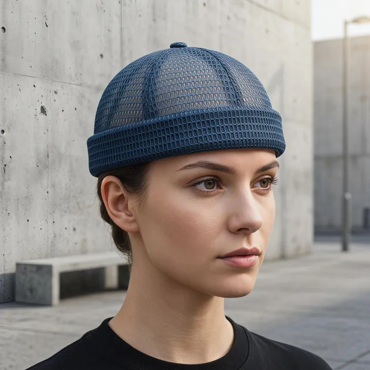 Trendygirl%20Adjustable%20Mesh%20Hat%201%20or%202%20Pcs%20Men%E2%80%99s%20Breathable%20Mesh%20Cap%20Adjustable%20Brimless%20Hat%20Lightweight%20Foldable%20Hip-hop%20Style%20Outdoor%20Summer%20-%20Image%203