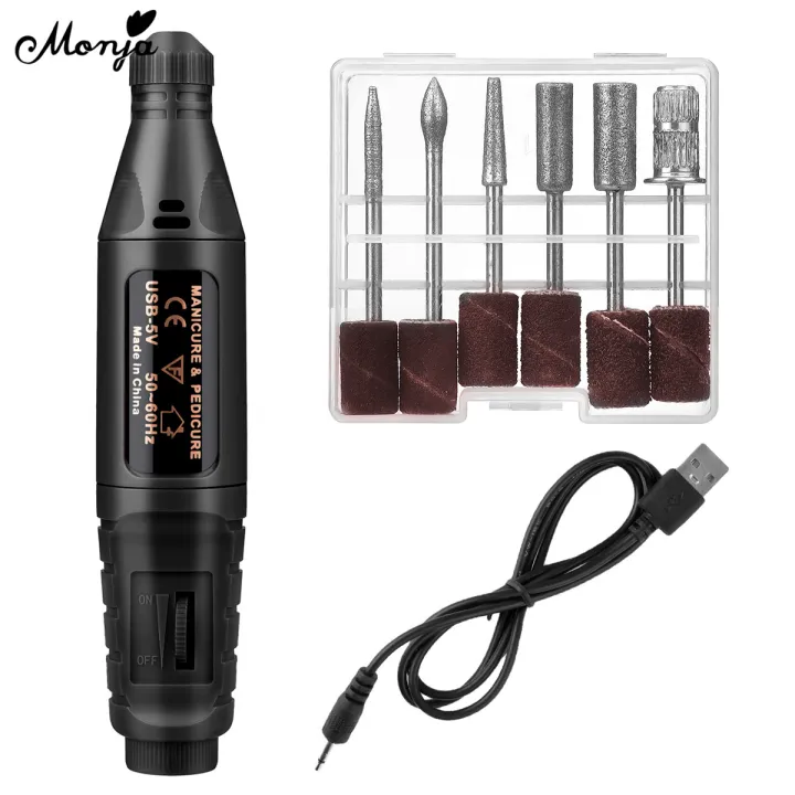 Polishing%20Nails%20MonjaPro%20Upgraded%20Salon%20Care%20File%20Electric%20Grinder%20Machine%20Grinder%20Drill%20Equipment%20Speed%20Adjustable%20-%20Image%209
