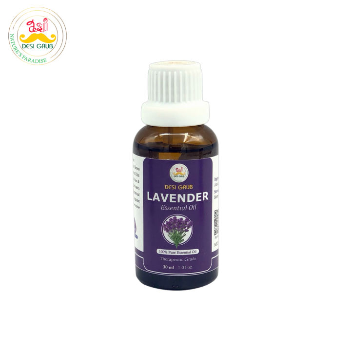 Desi%20Grub%20Lavender%20Essential%20Oil%2030ml%20%7C%20Calm,%20Relaxation%20-%20Image%202