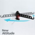Portable Wall Mounted Folding Drying Rack Clothes Hook Clothesline Clothes Rack Simple Clothes Hanger Laundry Airer Dryer Drying Rack Indoor and Outdoor. 