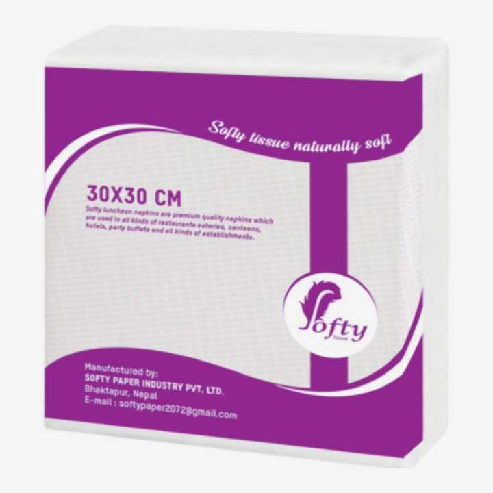 Softy%20Dinner%20Napkin%20Tissue%20Paper%2030%20x%2030%20cm%20-70Sheets%20-Pack%20Of%2010%20-%20Image%205