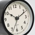 Nordic Metal Round Alarm Clock, Silent Table Clock, Home Decor B. 