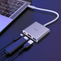 Hoco HB14 Easy Use Type-C Hub USB3.0 + HDMI + PD. 