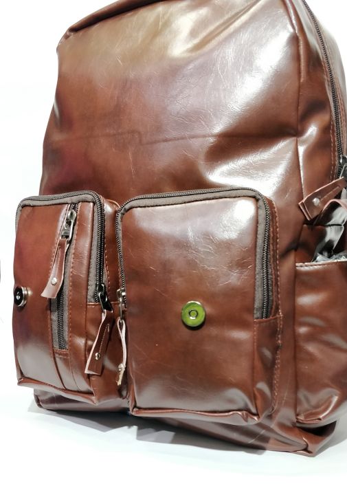 Coffee%20Color%20Flap%20Leather%20Backpack%20Casual%20College%20School%20Backpack%20Bag%20For%20Men%20-%20Fashion%20%7C%20Bags%20%7C%20Schools%20For%20Boys%20-%20Image%205