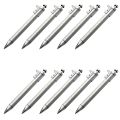 OUMERY 10Pcs Multifunction 1.0mm Gel Ink Pen Vernier Caliper Roller Ball Pen Stationery Ball-Point Pens Blue Ink. 