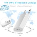 Single Port 1A USB Power Adapter Charger. 
