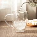 Soho Double Walled Glass with Handle / Soho Living / Soho Glass / Glass Handle. 