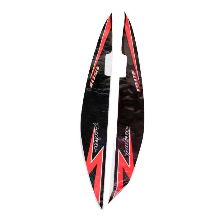 Printed Pulsar 150 Back Visor Sticker Set