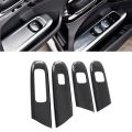 FORIDE For - C-Class W206 C260 2022 Window Control Panel Glass Lift Switch Cover Trim Double Button. 