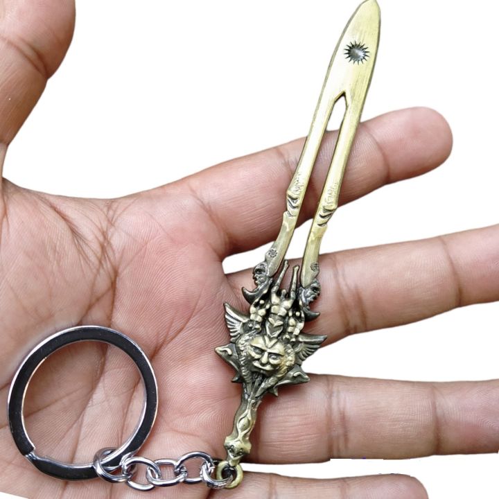 Game God Of War Kratos Weapon Blade of Olympus Sword Alloy Key