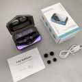 New M28 TWS V5.1 Stereo Touch Control Noise Reduction Earbuds Headsets With Microphone. 