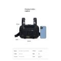 New Nylon Fishing Chest Bag Climbing Wear-resistant Cool Backpack Adjustable Waterproof Vest Bag Men/women. 