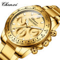 CHENXI brand fashionable business luxury waterproof quartz couple watch. 
