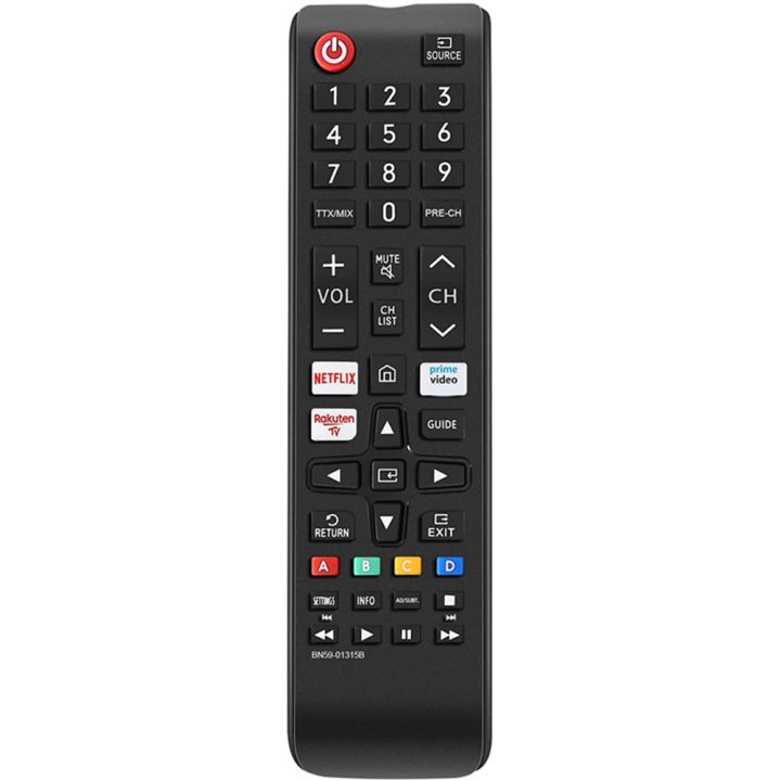 Universal Remote Control with ,Prime Video Rakute TV Button Smart TV LCD LED 4K HDR All