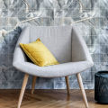 Artsy Home Calabra Marble 48pcs 10cm x 10cm Modern Home Decor Wall Stickers for Bathroom & Kitchen. 