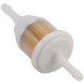 10Pcs 6MM x 8MM 1/4'' 5/16'' Inline Fuel Gas Filter for Lawn Mower mall Engine. 