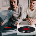 ARELENE 6 Pieces Cork Turntable Mats with High Fidelity for Vinyl LP Record Players Audiophile Reduce Noise. 