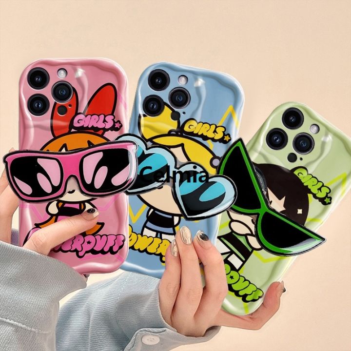 Celmia%20Hontinga%20for%20Vivo%20Y17S%20Back%20Cover%20With%20Holder%20Fashion%20Girls%20Texture%20Phone%20Case%20Wavy%20Edge%20Soft%20Silicone%20Cover%20Luxury%20-%20Image%203