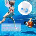 QibeistoeFashion Waterproof Earplug Set: Earplug Anti-Noise, Soft Swimming Nose Clip, Silicone Waterproof Silicone, Soundproof Earbuds, Nose Cover. 