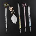 School Suppiles Antique Signature Fountain Pens Vintage Writing Glass Dip Pen Glass Pen Pen Drip Pen. 
