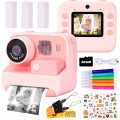 Kids Camera Instant Print 1080P Children's Printing Instant Cameras. 