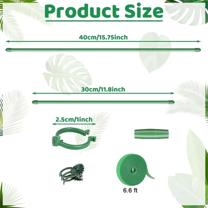 Plant%20Stakes%20Sets,%20Plant%20Sticks%20with%20Connect%20Pipe%20for%20Indoor%20and%20Outdoor%20Plants,%20Green%20Adjustable%20Plant%20Support%20Stake%20Easy%20to%20Use%20-%20Image%203