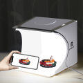 Mini Folding Photography Studio Soft Box 2LED Lightbox Background Photo Kit. 