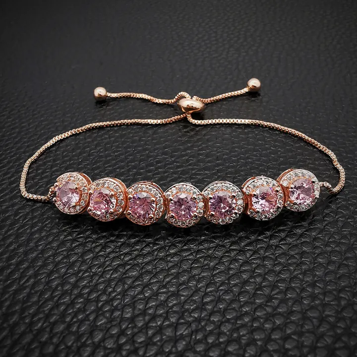 2023%20New%20Luxury%20Green%20Pink%20Rose%20Gold%20Silver%20Color%20CZ%20Bracelet%20Bangle%20for%20Wedding%20Women%20on%20Hand%20Gift%20Jewelry%20Wholesale%20Bulk%20S5243%20-%20Image%206