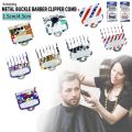 Sutuiying NEW 2PCS Barber Clipper Limit Combs Professional Hair Cutting Guide Hot Selling Comb Universal Hair Clipper Guards Attachment Salon Tools. 