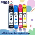 655XL 655 HP655 Compatible Ink Cartridge for HP Deskjet Ink Advantage 3525 5525 4615 4625 4525 6520 6525 6625 Inkjet Printer. 
