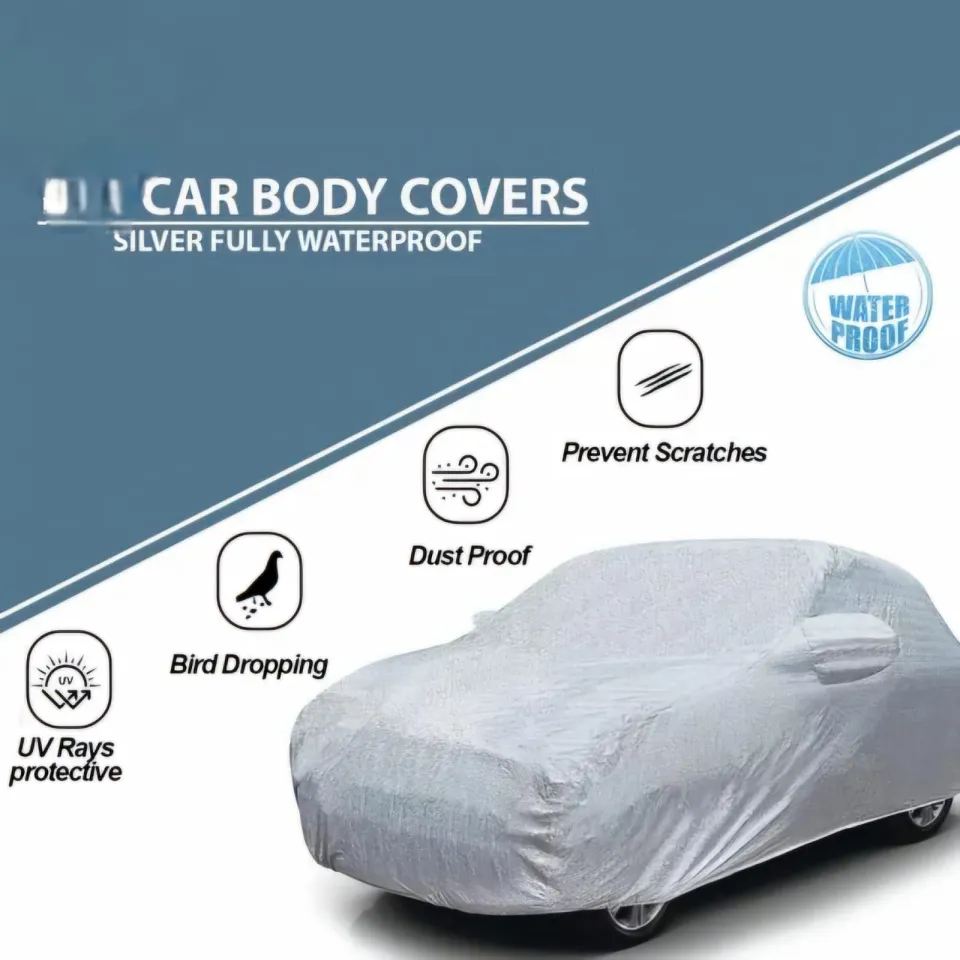 Alto 800 Premium Silver Car Body Cover – Waterproof, Sunproof