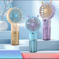 New 2 in 1 Portable Mini Humidity Fan With Water Humidity Noiseless Hand Fan Lightweight Portable Handheld Cooling Fan USB Rechargeable Fan For Kids,Adults,Home,Outdoor. 