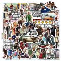Artsy Home 25/50 Pcs GTA Grand Theft Auto Game Stickers for Laptops and Cellphone Guitar. 