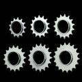 Fixie Bicycle Cog 13T 14T 15T 16T 17T 18T Bicycle Freewheel Threaded Lock Rings Carbon Steel Bike Wheel Cogs Fixie Track Speed Fixed Gear Freewheel Bicycle Accessories. 