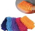 Pack of 2 (1 Pair) Waterproof Free Size Microfiber Hand Gloves, Car Washing Gloves(Multi Color). 