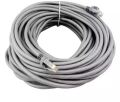 20M / 65 Ft - Cat6 RJ45 Connector Ethernet Internet Cable Gray 8 Wire (Manually crimped). 