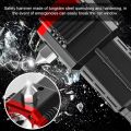 Portable LED Flashlight Multifunctional Work Light Power Bank Emergencies Safety Hammer Waterproof with Sidelight 4 Light Modes for Car Outdoor Camping Hiking Adventure Inspection. 