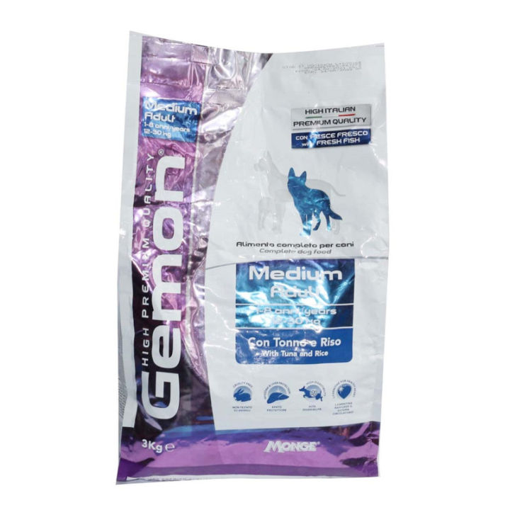 High Premium Quality Gemon Medium Adult Dog Food (3Kg)