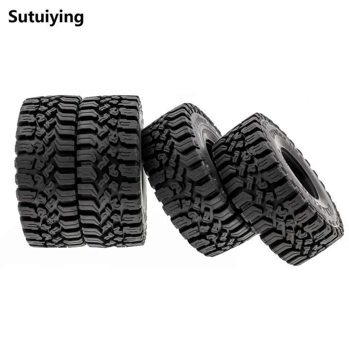 Sutuiying%201.9%20Crawler%20Tires%201/10%20RC%20Soft%20Rubber%20Mud%20Tyres%20118mm%20With%20Foam%20Insert%20Fashion%20For%20RC%20Crawler%20Car%20Traxxas%20TRX4%20Axial%20SCX10%20SCX10%20II%20RC4W%20-%20Image%206