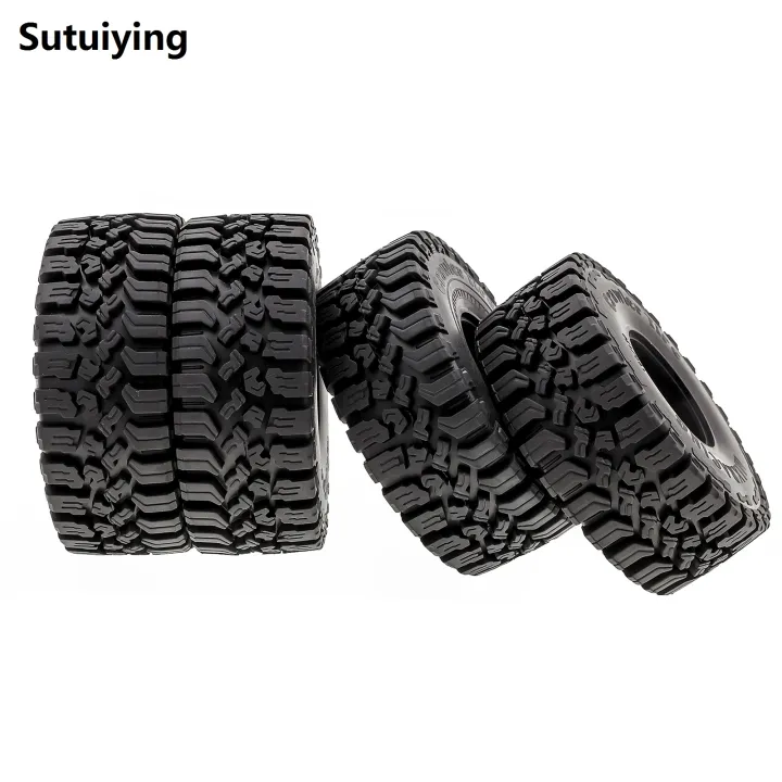 Sutuiying%201.9%20Crawler%20Tires%201/10%20RC%20Soft%20Rubber%20Mud%20Tyres%20118mm%20With%20Foam%20Insert%20Fashion%20For%20RC%20Crawler%20Car%20Traxxas%20TRX4%20Axial%20SCX10%20SCX10%20II%20RC4W%20-%20Image%206
