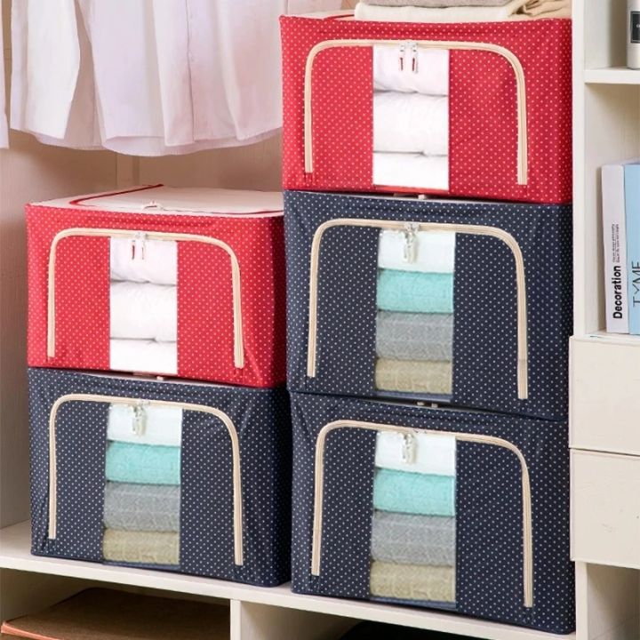 Oxford%20Foldable%20Clothes%20Storage%20Box%20%7C%20Multi-Purpose%20Washable%20Organizer%20with%20Zip%20Lid%20&%20Metal%20Frame%20%7C%20Blanket,%20Quilt,%20Pillow%20Storage%20-%20Image%209
