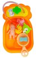Bathtub Doll Bath Toy Set For Kids Fun Gift. 