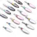 Ceramic Carbide Nail Drill Bit Rotate Burr Milling Nail Cutter Bits Electric Drill Machine For Manicure Pedicure Tools. 