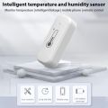 WiFi Temperature Humidity Sensor Tuya APP Smart Control Mobile Phone Reminder Sharing Device Smart Temperature and Humidity Monitor for Home Greenhouse. 