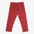 Maroon Color Plain Summer Leggings For Kids (Girls). 
