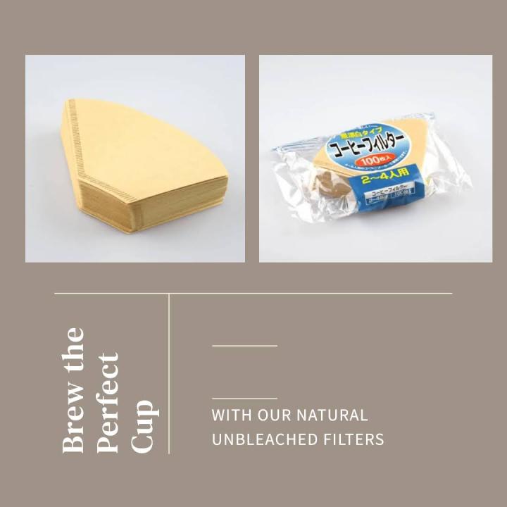 100Pcs%20Coffee%20Filters%20Disposable%20Cone%20Paper%20Coffee%20Filter%20Natural%20Unbleached%20Filter%204-6%20Cup%20for%20Pour%20Over%20Coffee%20Makers%20-%20Image%205