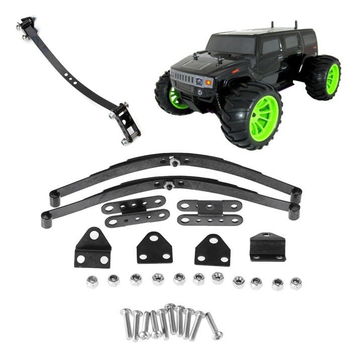NAMUNY%20Blue%20RC%20Metal%207.0%20Wheel%20Hex%2012mm%20Drive%20with%204Pcs%201/10%20Leaf%20Springs%20Set%20HighLift%20Chassis%20-%20Image%204