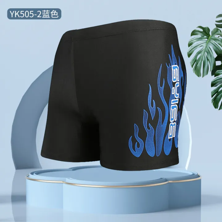 Men's%20swim%20trunks%20hot%20spring%20boxer%20loose%20conservative%20swimsuit%20plus%20size%20fashion%20flame%20adult%20swimming%20trunks%20factory%20direct%20sales%20-%20Image%206