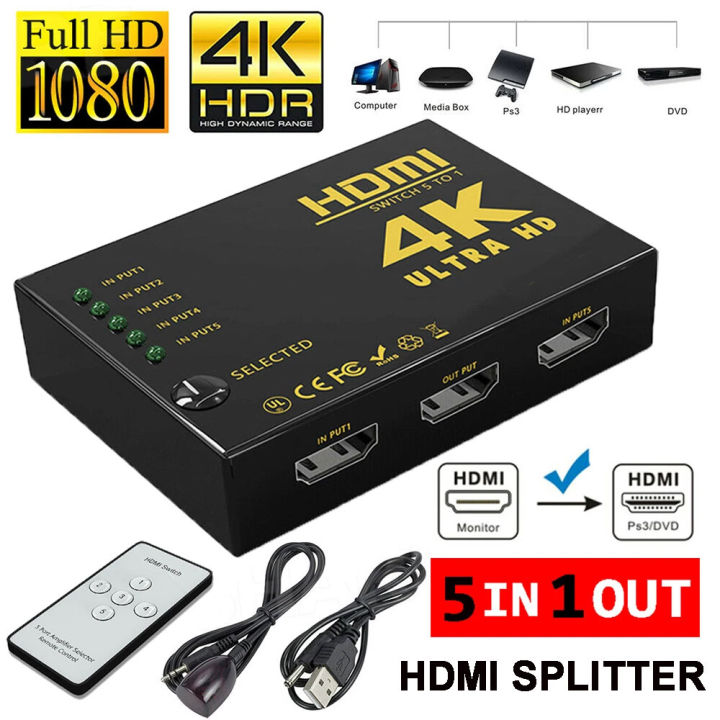 HDMI%20Switch%205%20In%201%20%7C%20Intelligent%205-Port%20HDMI%20Switch%20%7C%20Supports%204K%20%7C%20Full%20HD1080p%20%7C%203D%20with%20IR%20Remote%20Video%20switcher%20%7C%20Excellent%20Quality%20-%20Image%202